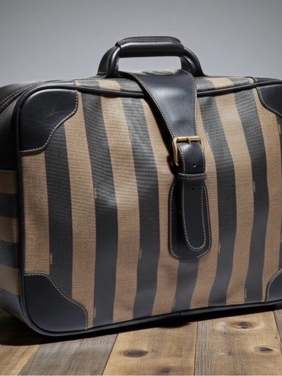 Fendi Handbags - AUTHENTIC LARGE VINTAGE FENDI VACATION TRAVEL SUITCASE BAG